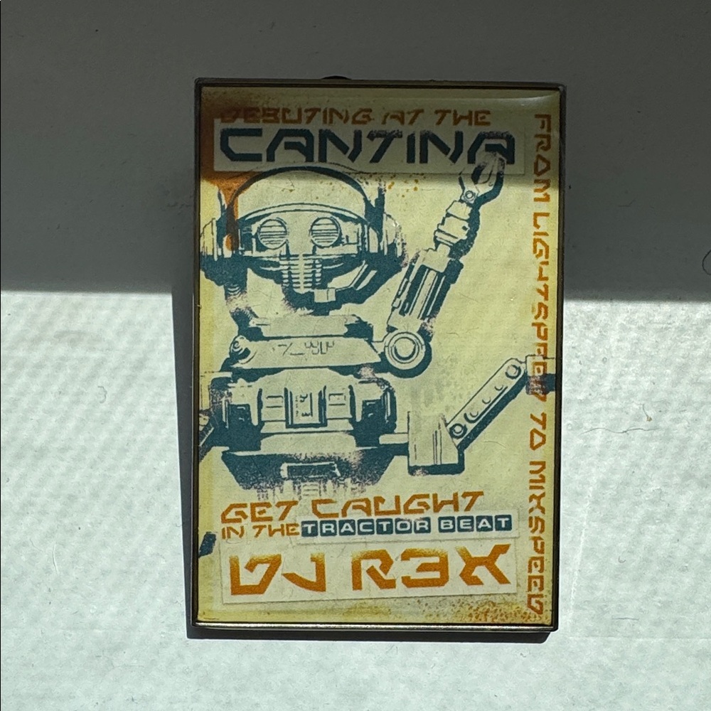 Star Wars DJ Rex Cantina Collector Pin